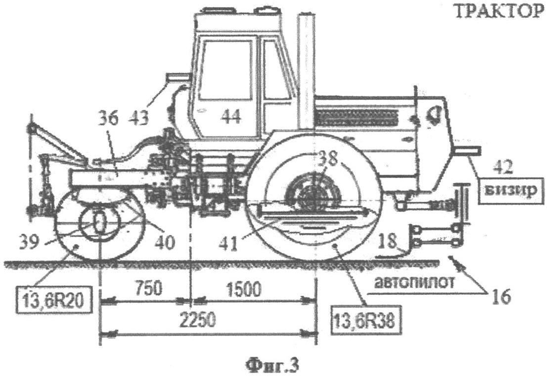 ТРАКТОР ТОЧНОГО ХОДА И СПОСОБ АВТОПИЛОТИРОВАНИЯ МАШИННО-ТРАКТОРНОГО  АГРЕГАТА ПО МЕСТНЫМ ОРИЕНТИРАМ. Патент № RU 2550915 МПК A01B69/08 | Биржа  патентов - Московский инновационный кластер