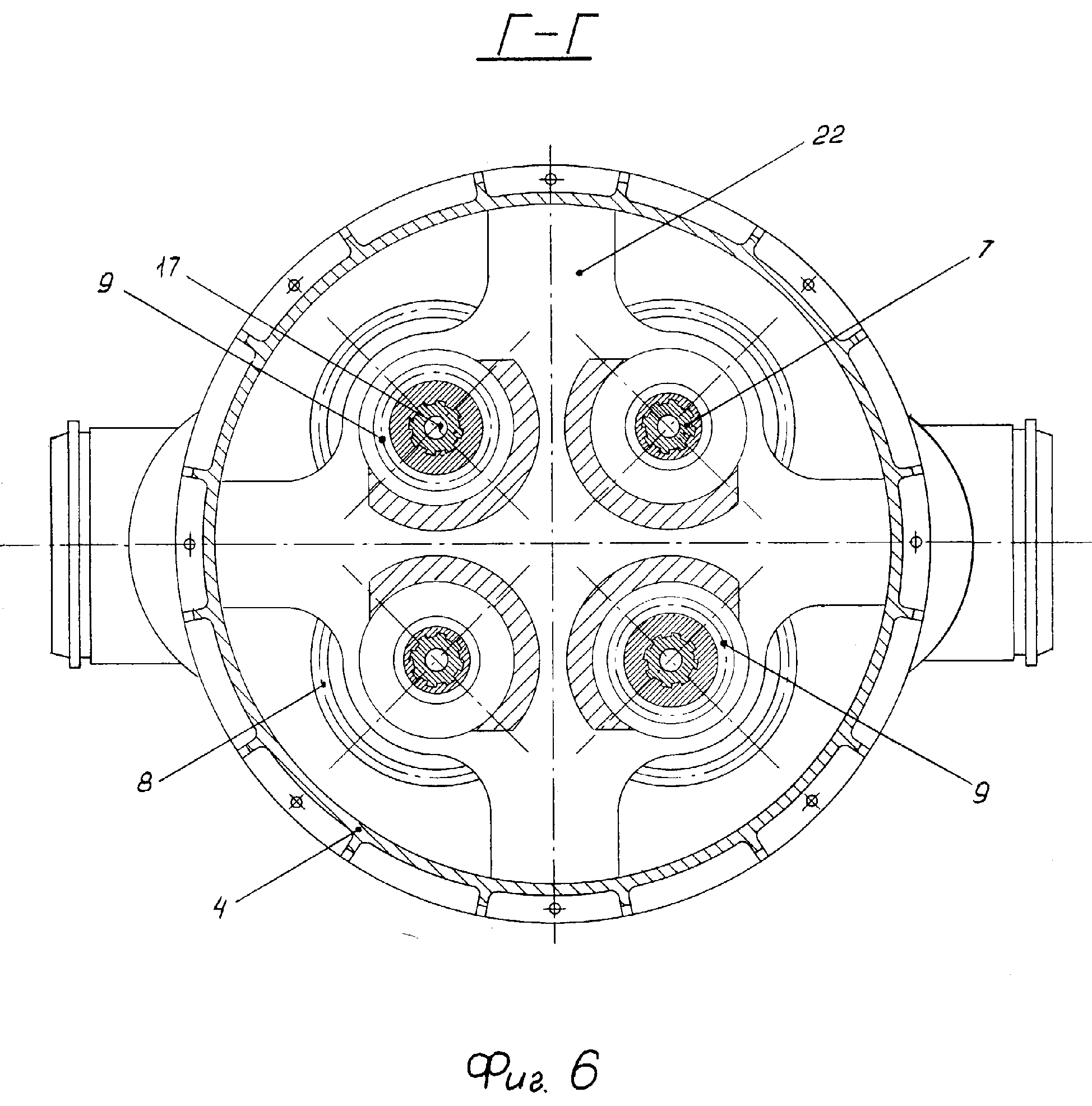 РОТОРНАЯ МАШИНА. Патент № RU 2292461 МПК F01C1/00 | Биржа патентов -  Московский инновационный кластер