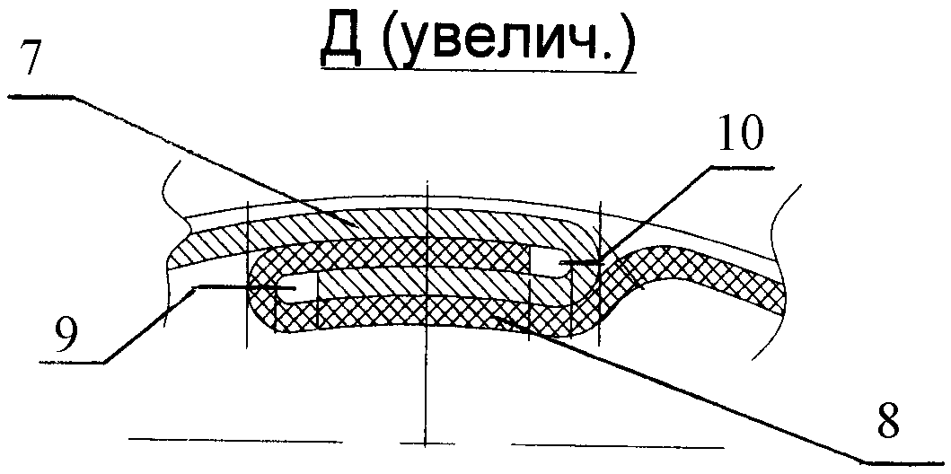 Карниз с закругленными концами